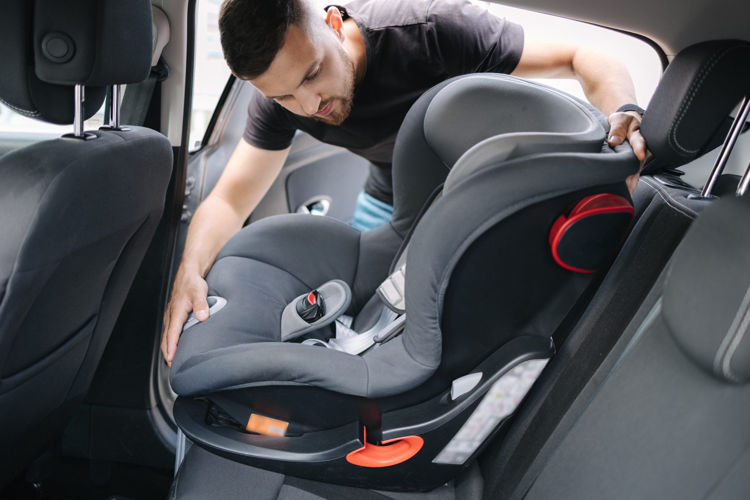 Law on child in front seat of clearance car